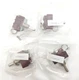 Lot of 4 Eaton XTD4B3A Toggle Switches DPDT 3 Position On-Off-On Maintained