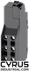 Siemens 3VA9988-0AA11 auxiliary switch changeover contacts type HP (14 mm) acces