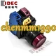 1PC NEW IDEC Red button switch with light YW1L-M2E11QM3R YW-DE YW-E10 #YM