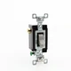 Hubbell Bryant Gray Commercial Toggle Light Switch 3-Way 15A 120/277V CS1203GY