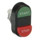 MPD15-11B ABB Double Push-Button Operator Start/Stop NEW