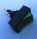 30-12318, Philmore SPST ON-OFF Green Lit Round Hole Rocker Switch 30A@12-14V DC