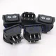 SCI R13-87 6 Pins  10A  250VAC  Rocker Switch  Double Side Self-Reset 1x