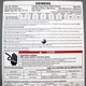 Siemens 600VAC 200A Fusible Heavy Duty Safety Switch Type VB II HF364J