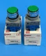 IDEC ABW110-G 22mm Non-Illuminated Green Flush Pushbutton Switch 1NO [Lot of 2]