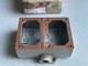 New CROUSE HINDS EDS272 EXPLOSION PROOF BACK BOX 2 GANG 3/4" DEAD END
