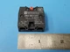 SWITCH ZB2-BE102C, Telemecanique, Normally Close, 600V-10A, 240VAC-3A