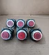 Allen-Bradley 800T-B Ser T Red Pushbutton Lot Of 6
