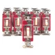 Hubbell Ivory HBL1223STI 20A 3-Way Toggle Light Switches EdgeConnect&trade; 10-pack