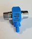 Chem-Flex 118086 Injector 0.086 Orifice, 1 Barb, Blue, 1GPM