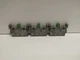 LOT OF 3 NEW OLD STOCK! ABB 4A 400V 1-N.O. CONTACT BLOCKS MCB-10
