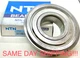 NTN 6307 ZZ NR C3 DEEP GROOVE BALL BEARING, METAL SHIELDED+SNAP RING 35x80X21mm