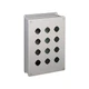 HOFFMAN E1PBSS PushButtonEnclosure,30mm,1Hole,304SS 32FR36