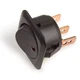 Grote 822131 Rocker Switch, Led, 25 Amp, 3 Blade, 7/8" Dia., Yellow