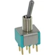 1PC ELECTROSWITCH INC A223S1YCQ Switch, PC Mount, 6 A @ 125 VAC, 3 A 250 VA