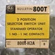 Allen-Bradley 800T-H2A 2-Position Selector Switch. Series B.