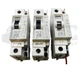 LOT OF 3 SIEMENS 5SX21 B16 CIRCUIT BREAKER 230-400V W/ 5SX9100 HS CONTACT BLOCK