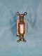 Hubbell - HBL1201W - White Toggle Wall Switch - 1-Pole 15A - LOT OF 8