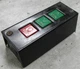 😏 MMTC 3 BUTTON CONTROL STATION OPEN-CLOSE-STOP 5 AMP 240 VAC PBS-3