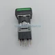1PCS Fuji Green Illuminated Button AH164-TL AH164TL New