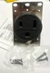 Hubbell HBL9367 Flush Mount 50A 250VAC 2 pole 3 wire grounding
