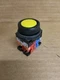 Fuji AR30F0R   Yellow Push Button Momentary Switch   250V   6A