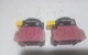 LOT OF 2 IDEC HW1B-V4F01-R Contact Block (TR128)